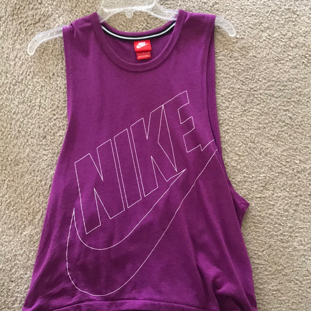 Nike cutoff shirt